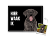 Load image into Gallery viewer, Personalized beware of dog sign with photo