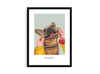 Load image into Gallery viewer, Huisdier portret groen met hond